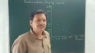 Exponential Decay Curve class, 12 physics chapter 13, nuclei, #rbse #cbse #Physics 365