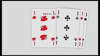 Chiba TV (チバテレ) - Ident (Playing Cards) (1)