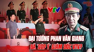 WHY IS GENERAL PHAN VAN GIANG SITTING NEXT TO VTV'S GENERAL DIRECTOR DURING THE A80 MISSION INSPE...