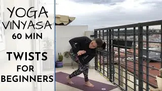 Yoga Vinyasa ◆ Creative Sequence with Gentle Twists | For Beginners