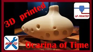 Does a 3D printed Ocarina work? Zelda: Ocarina of Time printed on an Ender 3
