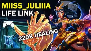 229K Healing Miiss_Juliiia IO Paladins Competitive (Diamond) LIFE LINK