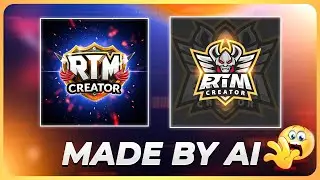 😱Finally!! AI can create a Perfect Gaming Logo