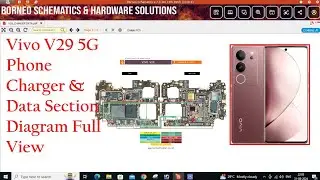Vivo V29 5G Phone Charger And Data Section Diagram All view step by step