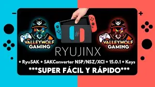 Ryujinx · RyuSAK · SAK Converter XCI/NSP/NSZ · Firmware 15.0.1 · Keys ** Super Fácil **