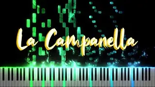 La Campanella | Piano |Tutorial|Synthesia |Visualization| Piano Particles| @Huesic @Synthesia @Piano