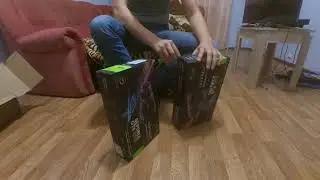 Распаковка GTX1070. Посылка с Германии (computeruniverse.ru)