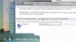 Microsoft Windows Vista Tip - Wireless Network