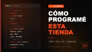PROGRAMANDO TIENDA ONLINE - PARTE1