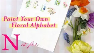 Easy Nasturtium Watercolour Art! Flower painting tutorial
