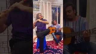 Tu Jahaan Jahaan Chalegaa  || Lata Mangeshkar || Flute x Guitar || Singing Flute ||  Ft. Soumyaraj