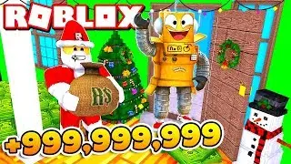 ЗАРАБОТАЛ 999 МИЛЛИОНОВ НА ИГРУШКАХ САНТЫ! СЕКРЕТНЫЕ КОДЫ ROBLOX