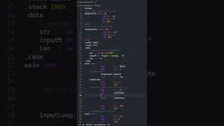 Assembly Language | Reversing a string