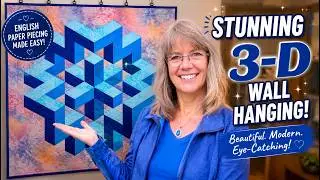 How to Quilt an Eye-Catching 3-D Wall Hanging