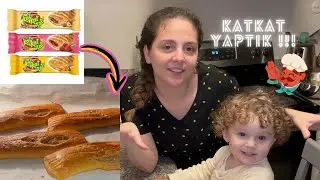 ANNE - KIZ MUTFAKTA KATKAT YAPTIK !!