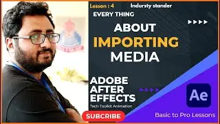 Secrets of Importing Media in Adobe After Effects Urdu | Hindi