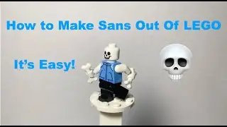 How To Make Sans From Undertale Out Of Lego!