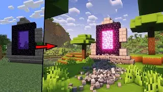 Minecraft, but it looks like the trailer! Trailer Graphics - 4K