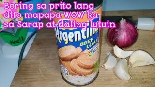 🤍Isang Delatang Meat loaf/beef loaf wag puro prito lang,ito na ang mag papa gana sa Pagkain mo