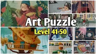 Art Puzzle Gameplay | All Levels | Level 41-50 Solutions