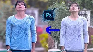 How to Blur Background and Retouching a Photo in Photoshop CC 2018 || Xtylish Faheem