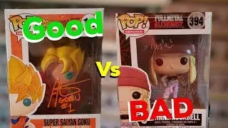 Funko Pop Autograph Tips and Tricks. Bad Autographs vs Good Autographs.