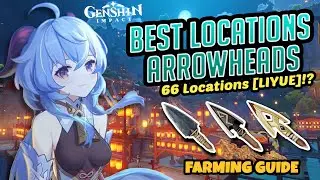 Arrowhead Farming Location Route LIYUE [Genshin Impact]