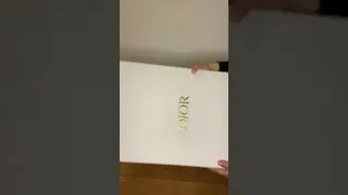 Dior boots unboxing