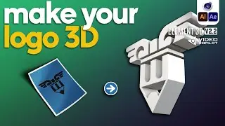 Creating Dynamic 3D Logos in Cinema 4D like a Pro!