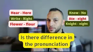 Are these words pronounced differently? | homophones easily explained