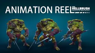 Showreel "Teenage Mutant Ninja Turtles - Raphael" by Viacheslav Nikulaichev 2020