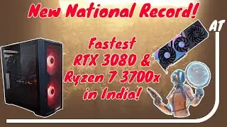 RTX 3080 + Ryzen 7 3700x National Record Overclocking. Fastest in the country.