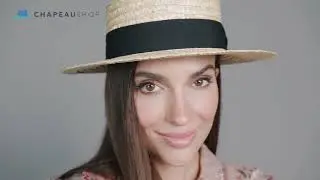 Chapeau de Canotier en Paille by Lipodo || Chapeaushop