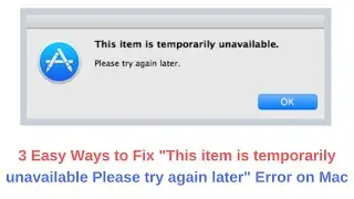 This item is temporary not unavailable please try again
