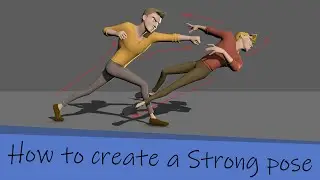 how to create a dynamic pose (Maya tutorial)
