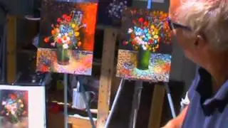 Comparing Oil and Acrylic paintings