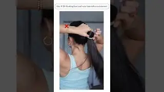 EASY HAIRSTYLES DAY-9 #hairstyle #shorts #haistyles