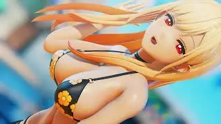 MMD : 愛言葉Ⅳ - Marin Kitagawa (HD)【Ray-MMD】[1440p60]