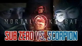 Mortal Kombat 2021 new trailer Sub-zero versus Scorpion battle scene