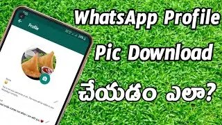 How To WhatsApp Profile Pic Download Telugu ll WhatsApp status how to create Telugu ll WhatsApp