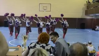 Старшая группа мажореток. Танец 