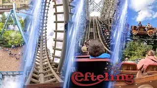 All Roller Coasters at Efteling | 4K Onride POV