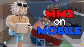PLAYING MM2 on MOBILE for the FIRST TIME EVER…