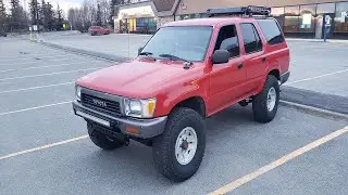 LED Light Bar install on 2nd Gen Toyota 4Runner