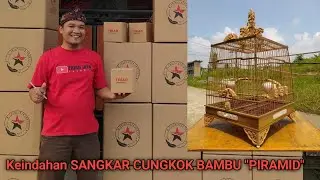 SANGKAR BAMBU yg bernilai seni#sangkarburung
