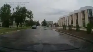 FullHD Видеорегистратор ProCam CX4, в пасмурную погоду.