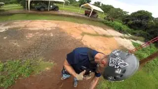 Zip lining in Maui at North Shore Zip Line