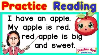 English Reading Lesson for Kids, Kinder, Grade1 and 2 | Learn to Read | Teacher Aya Online Tutor