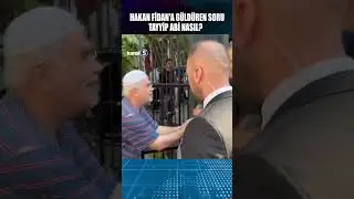 🔴 HAKAN FİDAN'A GÜLDÜREN SORU; TAYYİP ABİ NASIL?