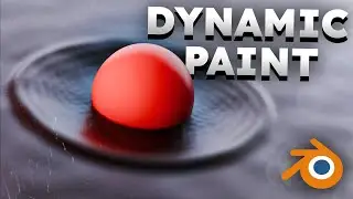Szybkie symulacje z Dynamic Paint - Blender